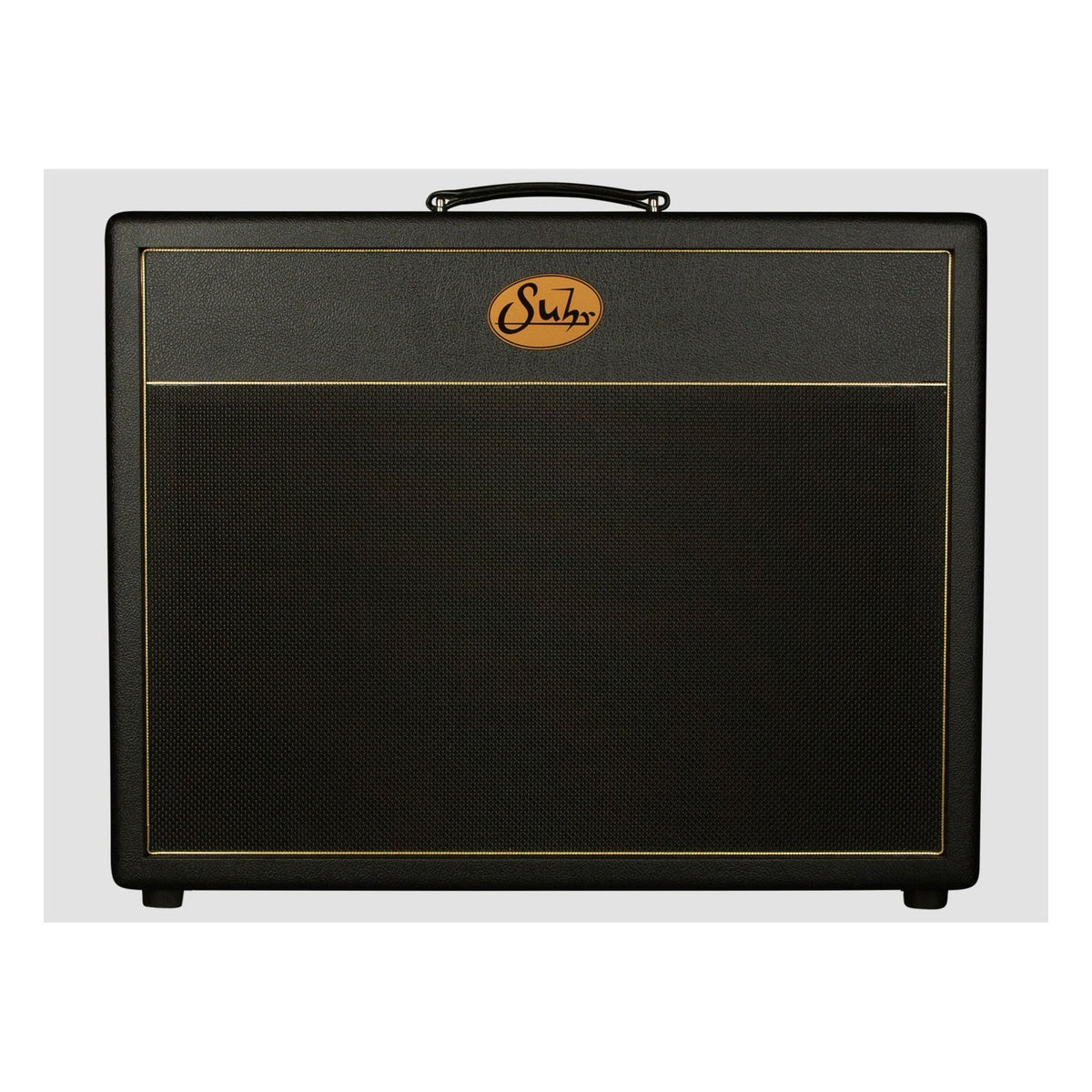Suhr SL 2x12 Cabinet, Black, Black Grill