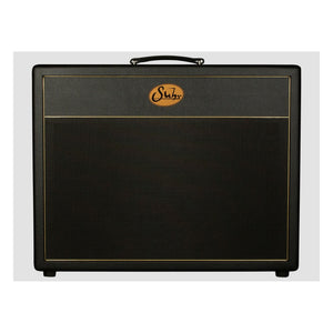 Suhr SL 2x12 Cabinet, Black, Black Grill