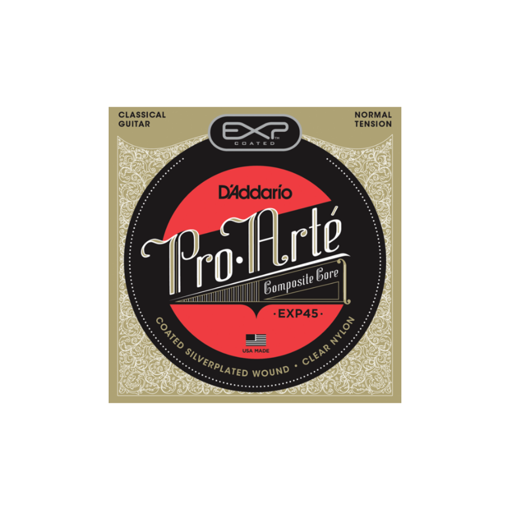 D'ADDARIO EXP45 SET CLASSICAL GUITAR SET NORMAL TENSION