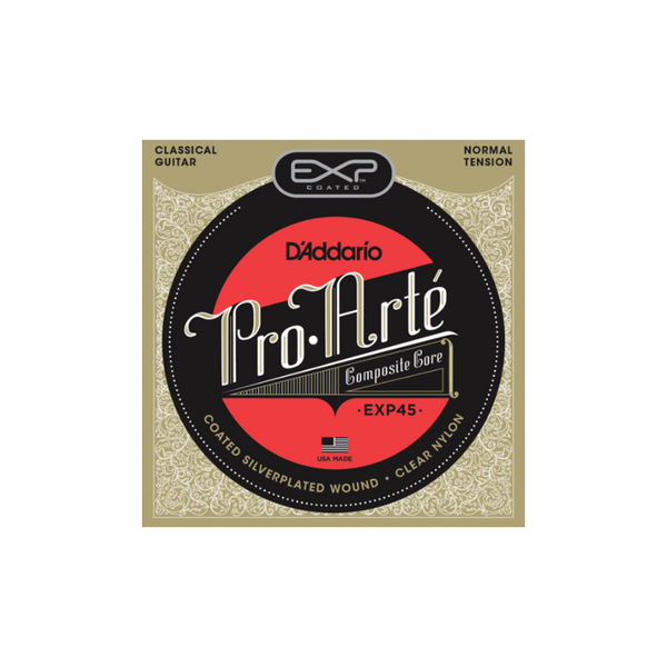 D'ADDARIO EXP45 SET CLASSICAL GUITAR SET NORMAL TENSION