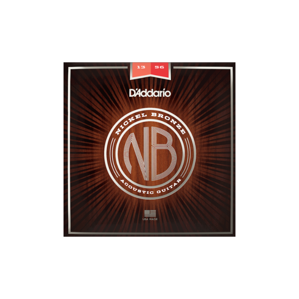 D'Addario NB1356 Acoustic Nickel Bronze Medium .013-056