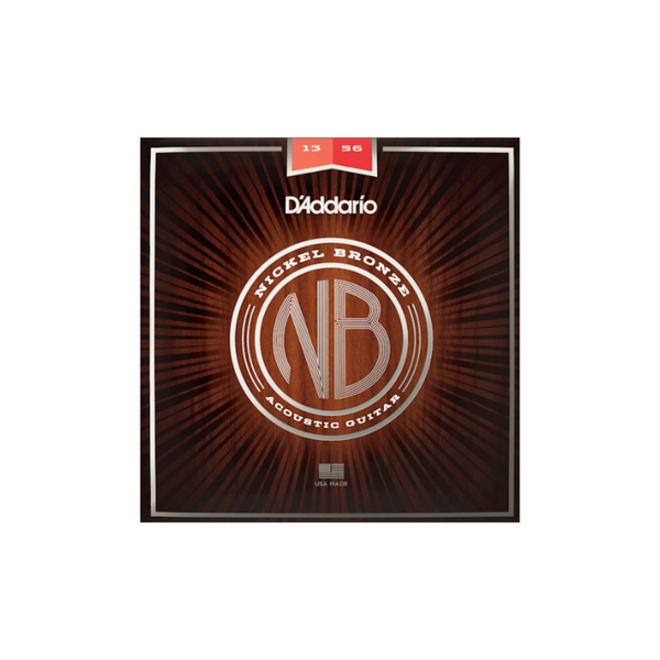 D'Addario NB1356 Acoustic Nickel Bronze Medium .013-056