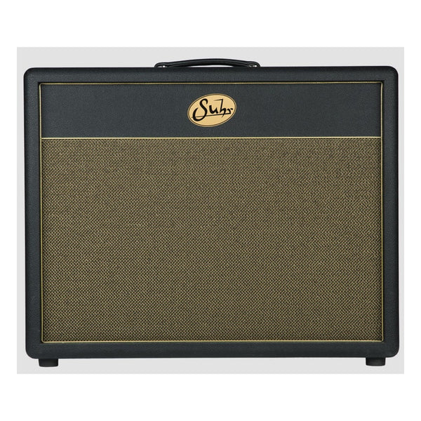 Suhr 2x12 Cabinet, Black, Gold Grill, Warehouse Veteran 30