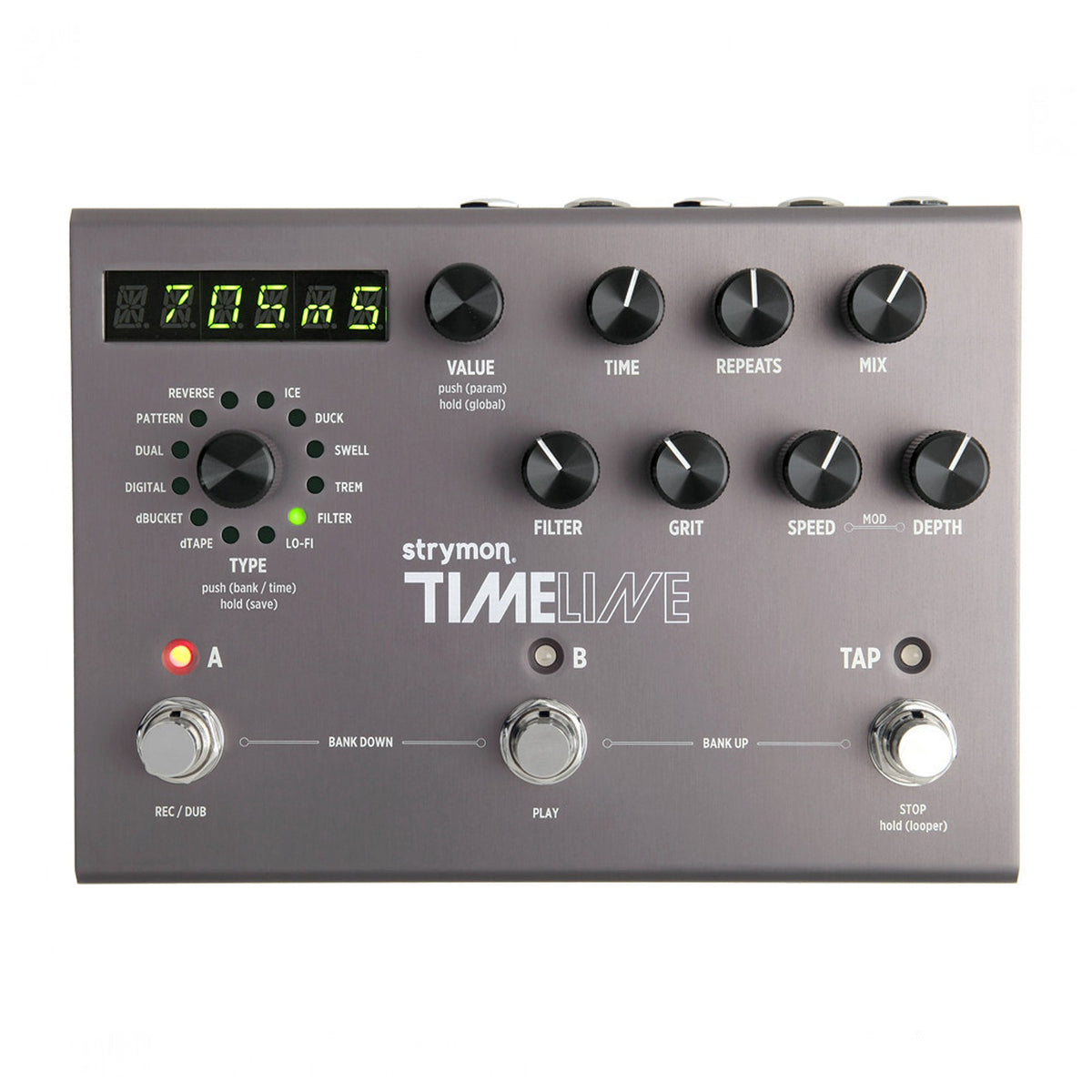 Strymon Timeline II Multidimension Delay Effects Unit