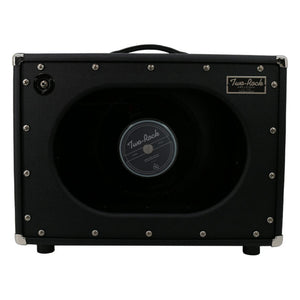 Two-Rock 1x12 Large Open Back Cabinet, Black Bronco / Black Matrix