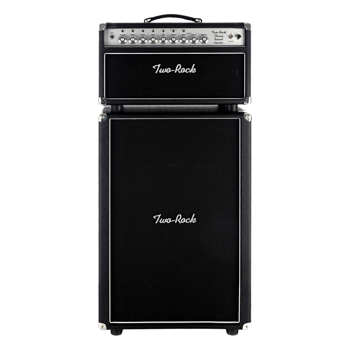 Two-Rock Classic Reverb Signature Head, Black Bronco / Black Matrix