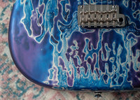 James Tyler Studio Elite Rear Route Tuckerberry Schmear Hot Stacks, Shark Roasted Neck COMA Logo # 24588