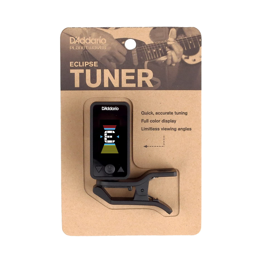 D'addario Eclipse Tuner Black