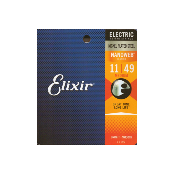 Elixir Nanoweb Electric Guitar Medium 11-49