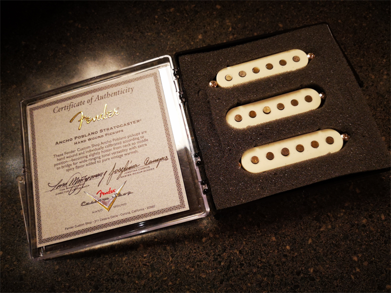 Fender Ancho Poblano Handwould PIckups – Lauzon Music