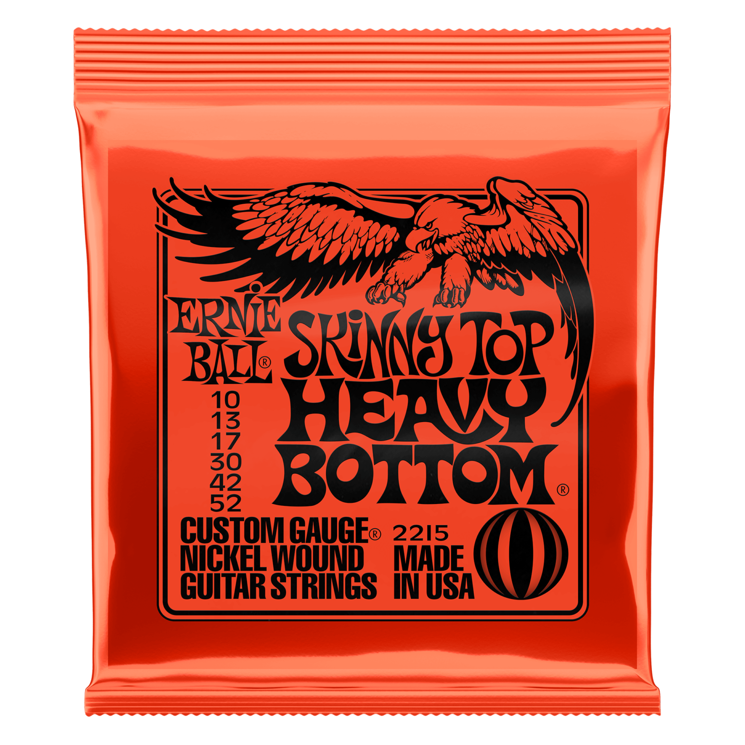 Ernie Ball 2215EB Skinny Top Heavy Bottom 10-52 - Lauzon Music