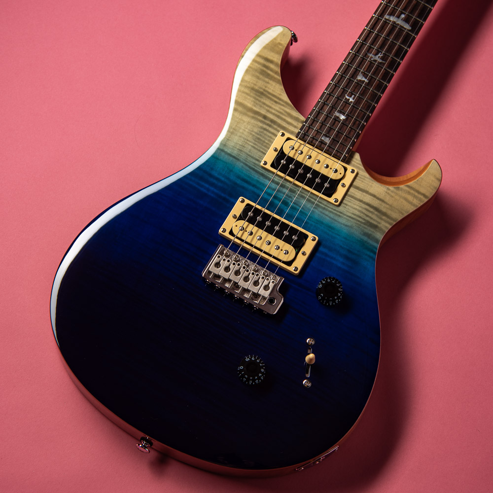PRS SE Custom 24 Blue Fade #CTIC35425 - Lauzon Music