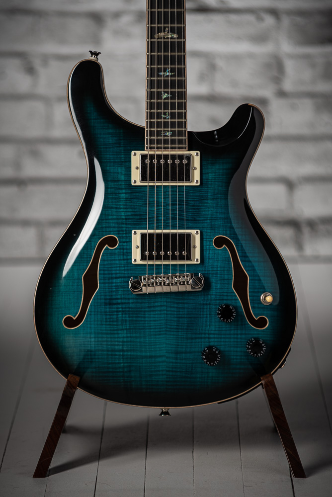 Prs se hollowbody ii store piezo electric guitar